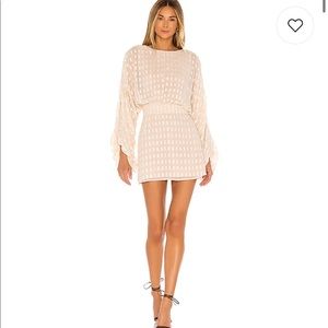 NWT House of Harlow Nika Dress in Champagne